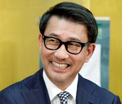 中井貴一 妻 嫁 写真